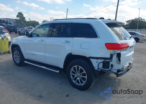 2015 Jeep Grand Cherokee Limited из США, поврежденный, VIN 1C4RJEBG2FC872568